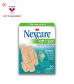 3M nexcare soft 'n flex bandages features a stretchy, thin fabric that bends and moves with you and a soft, breathable material that make it ideal for everyday activities like yoga, computer work and light outdoor activities. The unique diamond shape and 360-degree seal keeps out dirt and germs that may lead to infection.