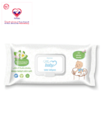 100% Water Based Baby Wipes from the 80s, Gentle on Baby's Skin, Alcohol Free with Aloe Vera, Chamomile and Vitamin E.