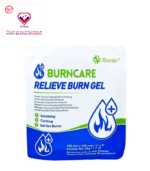 The sterile dressing is designed to take the heat out of burns and helps skin fight infection through natural antiseptic properties.