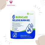 The sterile dressing is designed to take the heat out of burns and helps skin fight infection through natural antiseptic properties.