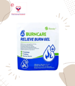 The sterile dressing is designed to take the heat out of burns and helps skin fight infection through natural antiseptic properties.