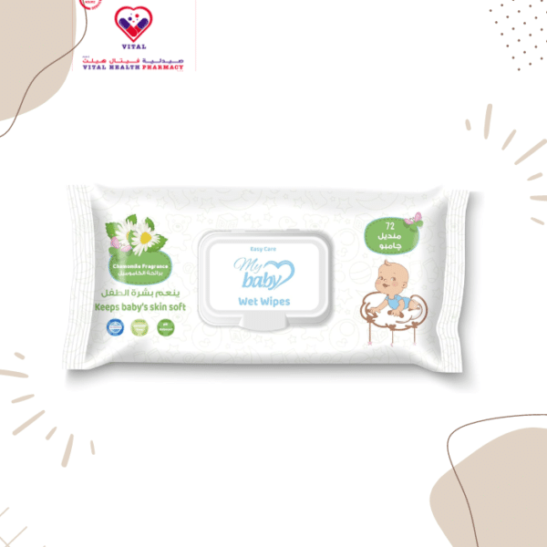 100% Water Based Baby Wipes from the 80s, Gentle on Baby's Skin, Alcohol Free with Aloe Vera, Chamomile and Vitamin E.