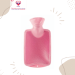 A hot water bottle gives a gentle warm! Let the hot water bottle heat up when you feel shivering.