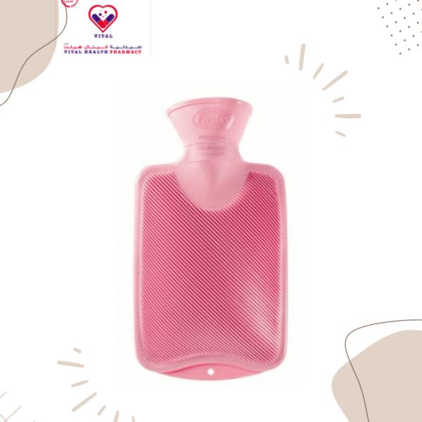 A hot water bottle gives a gentle warm! Let the hot water bottle heat up when you feel shivering.