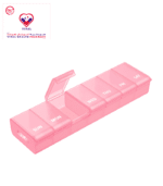 Four Day Pill Planner El0126 helps you remember daily medications. See-through plastic lets you see if today's pills have been taken without opening the lid