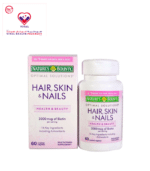 Nature's Bounty Hair, Skin, Nails caplets provide a blend of nutrients, including Vitamin C and biotin, which maintains the structural foundation of your hair, skin, nails.