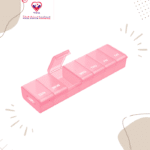 Four Day Pill Planner El0126 helps you remember daily medications. See-through plastic lets you see if today's pills have been taken without opening the lid