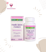 Nature's Bounty Hair, Skin, Nails caplets provide a blend of nutrients, including Vitamin C and biotin, which maintains the structural foundation of your hair, skin, nails.