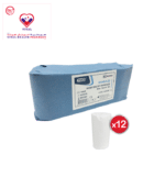 The stretchy nature of gauge bandages allows them to conform to the shape of the body and provide a comfortable fit