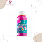 Each 10ml of oral suspension contains 500mg sodium alginate, 213mg sodium bicarbonate and 325mg calcium carbonate as the active ingredients