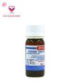 Prime Iodine Tincture is an antiseptic that contains elemental iodine, along with sodium iodide, dissolved in a mixture of ethanol and water.