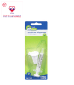 Ezy Dose I Tsp Oral Syringe is an oral syringe is calibrated for TSP & ML measurements. Includes dosage funnel which allows the medication to be drawn directly from the bottle. This syringe is designed for long term use.