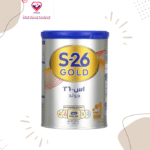 The Nestle S-26 Pro Gold milk formula retains phospholipids, sphingomyelin to develop the brain cell membrane. It contains DHA, iron, and choline to support normal brain development.