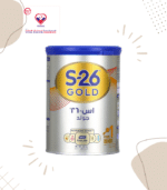 The Nestle S-26 Pro Gold milk formula retains phospholipids, sphingomyelin to develop the brain cell membrane. It contains DHA, iron, and choline to support normal brain development.