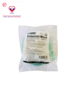 It contains nebulizer mask, with chamber, 2m tubing, adjustable nose clip and elastic strap for added comfort.