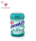 Mentos Pure Fresh Winter Green 32s gives you a blast of fresh flavor that lasts long, chew after chew. Crunchy coating and a liquid filling with green tea extract for pure breath. Suitable for vegetarians.