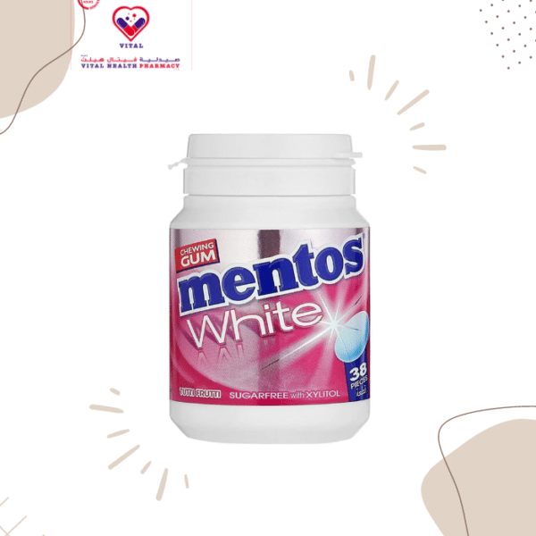 Mentos White Sweet Mint Chewing Gum - sugar free
