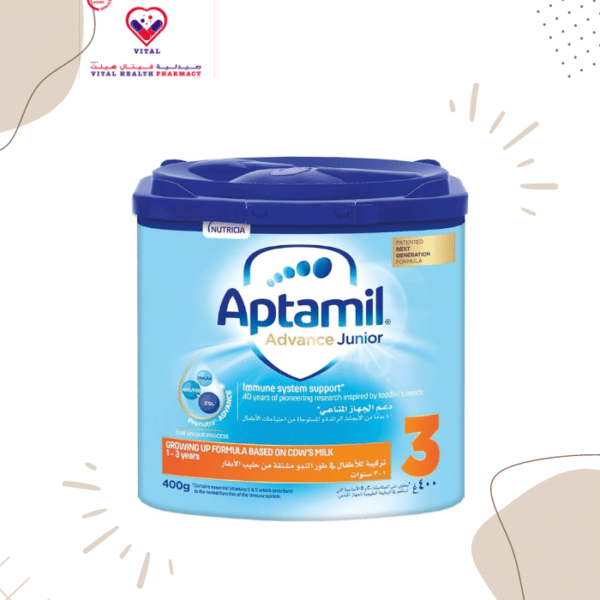 Aptamil Advance Junior 3 is a scientifically advanced, patented formula based on 40 years of research inspired by the needs of your baby. It is the only formula with Prontra®-Advance that combines our unique blend of ingredients with our unique advanced process.