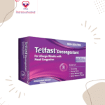 Relieve your nasal congestion, sneezing, itchy, watery eyes, itchy nose, and itchy throat — all with Telfast-Decongestant.