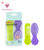 True hair care kit, which is characterized by a brush made of natural hair, the best plastic materials, completely safe on your child's scalp, a wide handle for easy grip, and a lunar-shaped comb with soft ends, it is the ideal kit to care for your child's hair