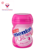The delightfully refreshing guilt-free taste sensation features xylitol, a natural sweetener that also helps prevent tooth decay.