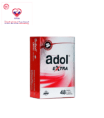 Adol Extra Pain Relief 500mg 48 Caplets is a powerful over-the-counter pain reliever that provides fast and effective relief from a variety of common aches and pains.