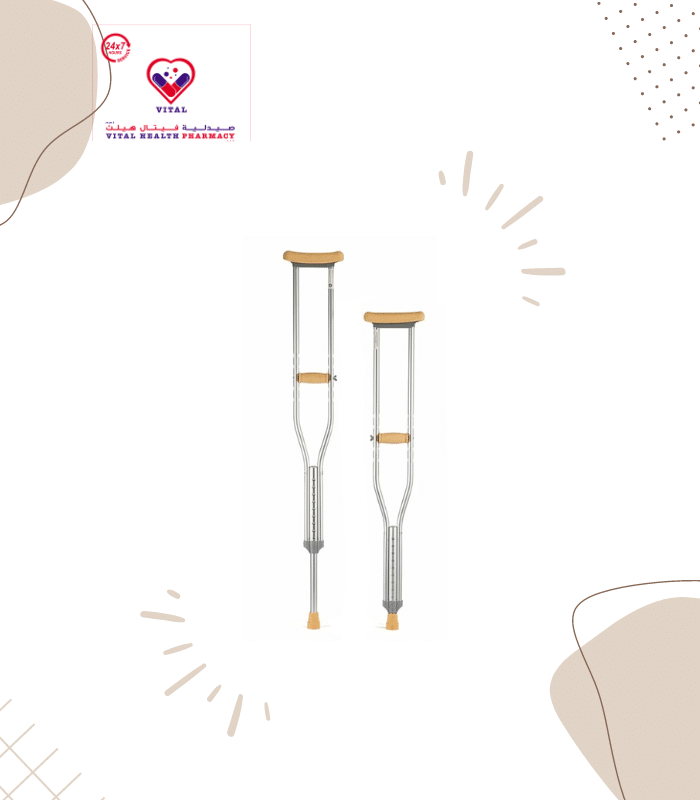 These lightweight aluminum axilla crutches are based on the traditional wooden design with the benefits that lightweight aluminum can offer. They have a comfortable underarm pad and hand grip. The underarm pad and hand grip are both height adjustable to ensure maximum user comfort and usability.