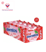 The delightfully refreshing guilt-free taste sensation features xylitol, a natural sweetener that also helps prevent tooth decay.