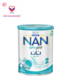 NAN® OPTIPRO® 2 is a follow-up formula designed for infants from the 6th month onwards as the liquid part of the diet during and after weaning, in addition to other foods.