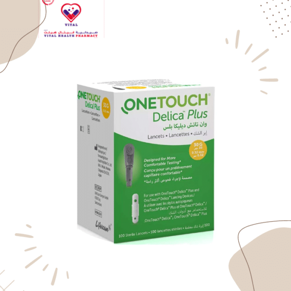 OneTouch Delica Plus 0.32mm 30G Sterile Lancets