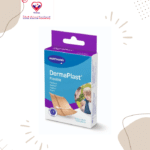 Made of width-ways elastic textile fabric; water-repellent impregnation; snug-fitting; also available as finger plasters in special shapes designed for fingertips and joints.