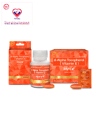 This product contains d-Alpha Tocopherol, the natural form of vitamin E which has higher biologic activity, stays longer in the blood and is preferentially resecreted by the liver to be utilized by body tissues compared to the synthetic form
