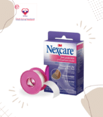 Nexcare Foot Protection Tape reduces friction from shoes providing a nearly invisible barrier.