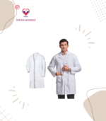 Lab Coat Male Large is made of high quality material which ensures durability.