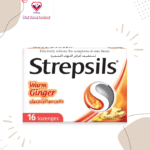 Strepsils Lozenges Warm Ginger Flavor for Sore Throat