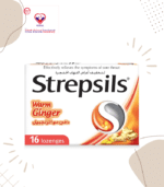 Strepsils Lozenges Warm Ginger Flavor for Sore Throat