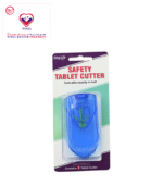 Safety Tablet Cutter El0142 provides a clean cut every time with its sharp stainless steel blade with a soft silicone pad to ensure your pill does not move around.
