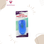 Safety Tablet Cutter El0142 provides a clean cut every time with its sharp stainless steel blade with a soft silicone pad to ensure your pill does not move around.