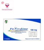 Fexodine is used for the treatment, control, prevention, & improvement of the following diseases, conditions, and symptoms: Runny nose Itchy eyes or nose Watery eyes Sneezing