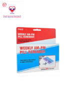 Weekly Am-pm Pill Planner El0129 is a individual compartments conveniently imprinted with day of the week and AM/PM remind you to take your medication in the morning and afternoon.