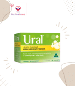 Ural Effervescent Powder helps in the reduction of burning pain by neutralising the acidity of the urine.