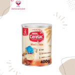 A nutritious and convenient Cerelac. Perfect for when you are on the go Fortified with minerals and Vitamins which helps support brain and cognitive development, and contributes to strengthening your baby's immune system