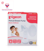 Easy control and comfort for your breastfeeding journey Pigeon Manual Breast Pump is designed for mothers who prefer to control the suction pressure and speed to her comfortable rhythm