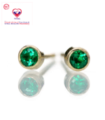 Your best choices for nickel-free, hypoallergenic materials in jewelry are titanium and medical grade plastic.