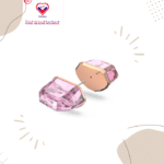 Senstud Singles Sterile Pink Gold Plated Stud Earrings