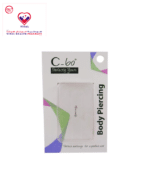They are fashionable and designed to be used for body piercings with no allergic reactions. The curved barbell, 8 mm length are suitable for ear, eyebrow, septum piercing.