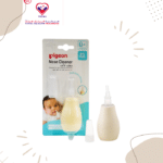 Rubber pump must be compressed first before placing soft nozzle into baby's nostril.brCAUTION: Failure to follow the above instruments may result in damage to the mucus membranes.