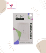 They are fashionable and designed to be used for body piercings with no allergic reactions. The curved barbell, 8 mm length are suitable for ear, eyebrow, septum piercing.
