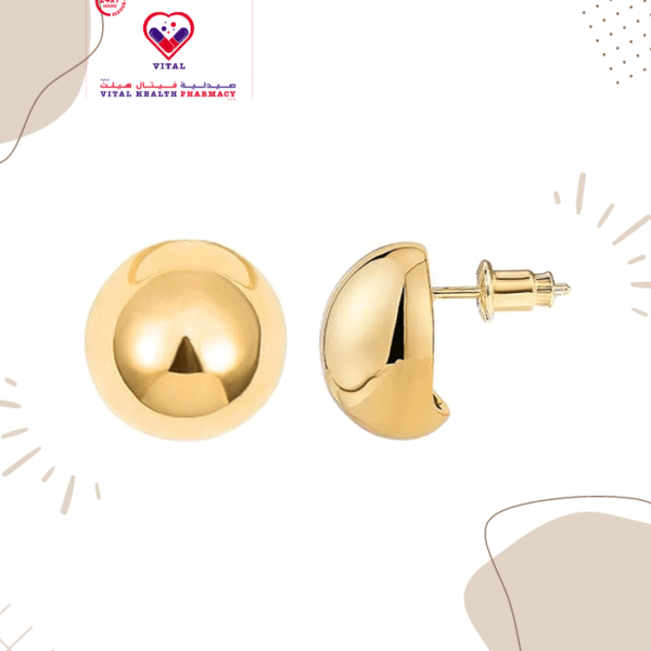 Each gold-tone plated piece is set with a brilliant central crystal and a halo of smaller round-cut crystals. 