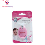 Bebecom Pink Stainless Steel Baby Nail Clipper - non toxic